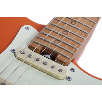 Schecter - Nick Johnston Trad-SSS Atomic Orange - Musik Utan Gränser 