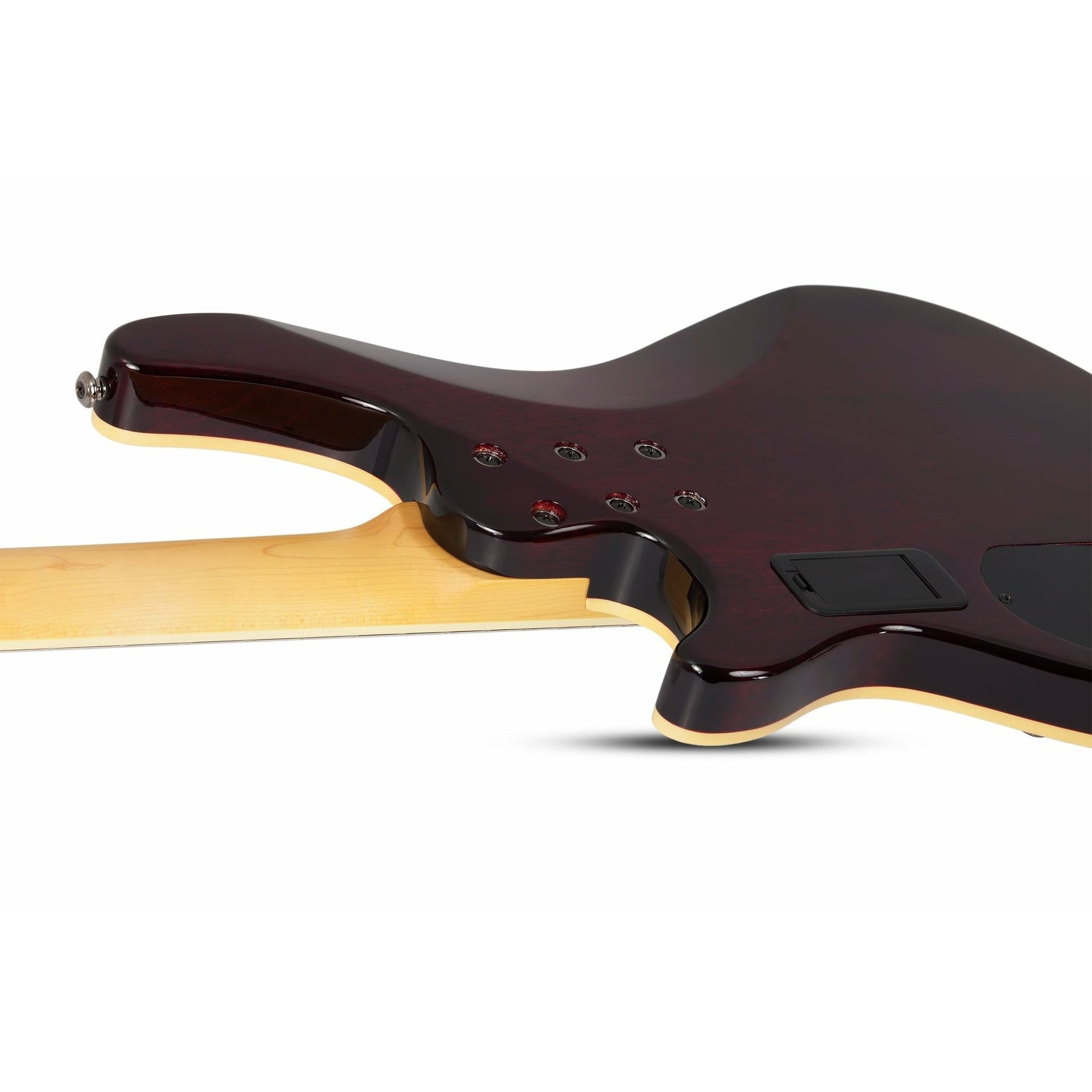 Schecter - Omen Extreme 4 Black Cherry vänsterhänt - Musik Utan Gränser 