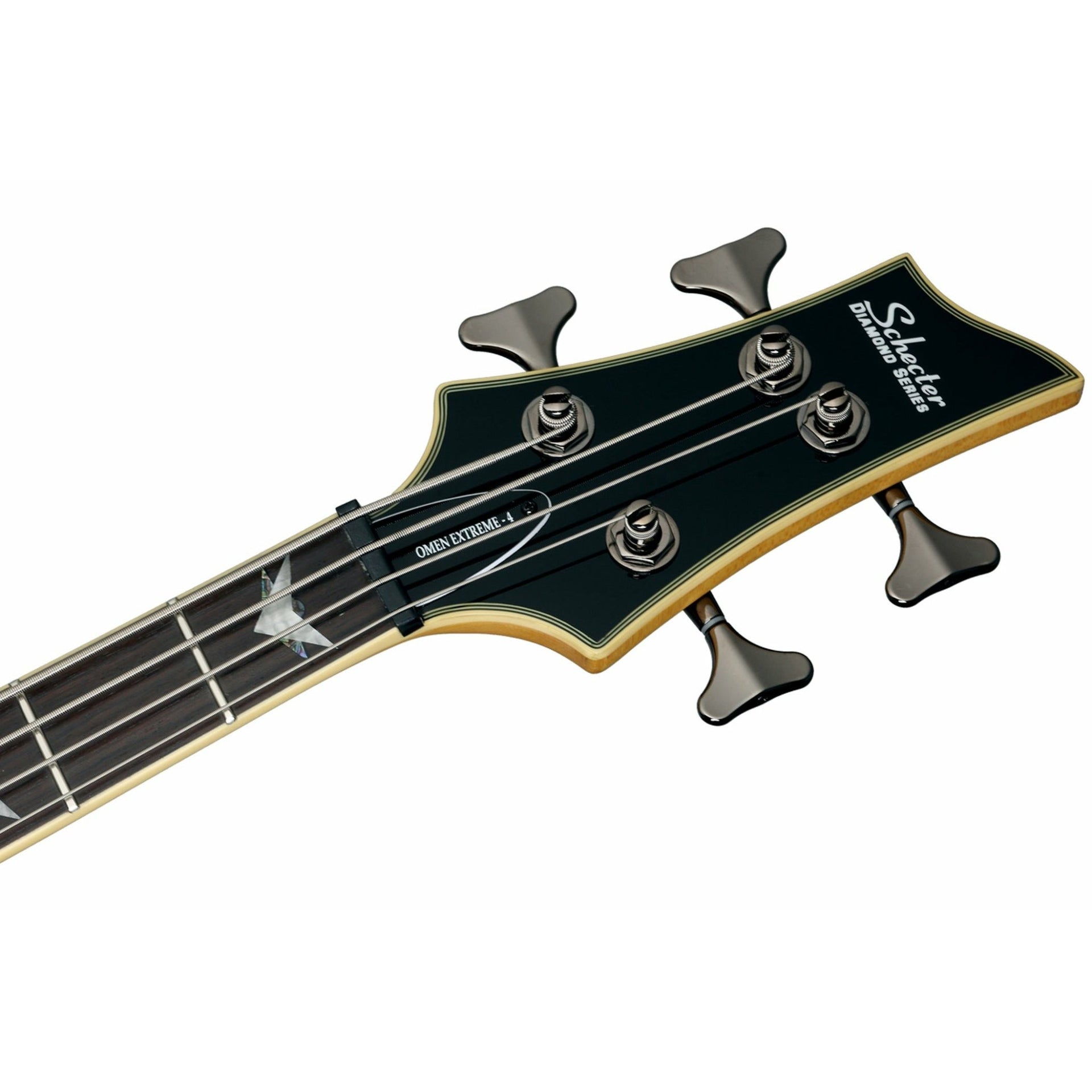 Schecter - Omen Extreme 4 Black Cherry vänsterhänt - Musik Utan Gränser 