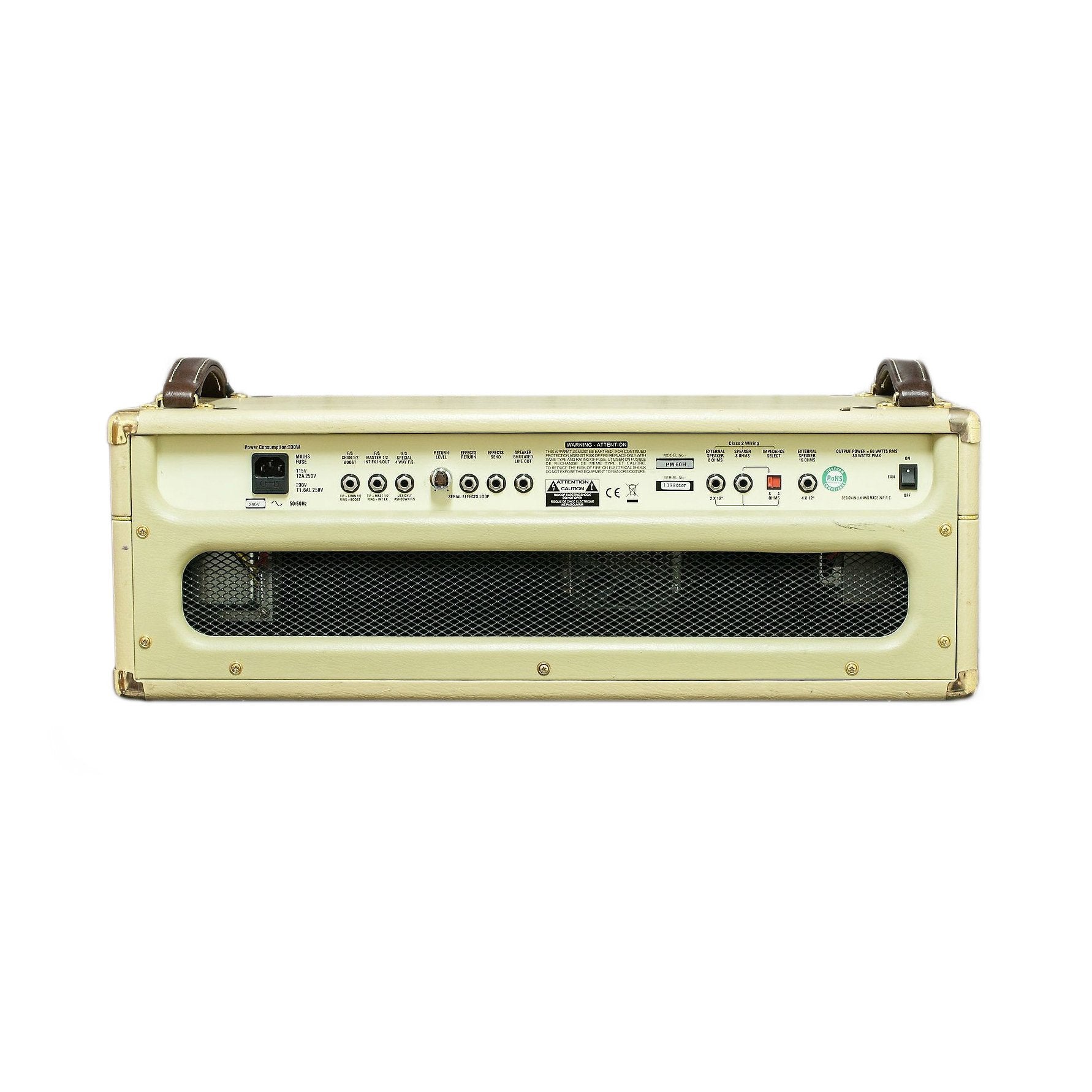 Hayden - Peacemaker 60 rörtopp Class A + 4x12" rak låda - Musik Utan Gränser 