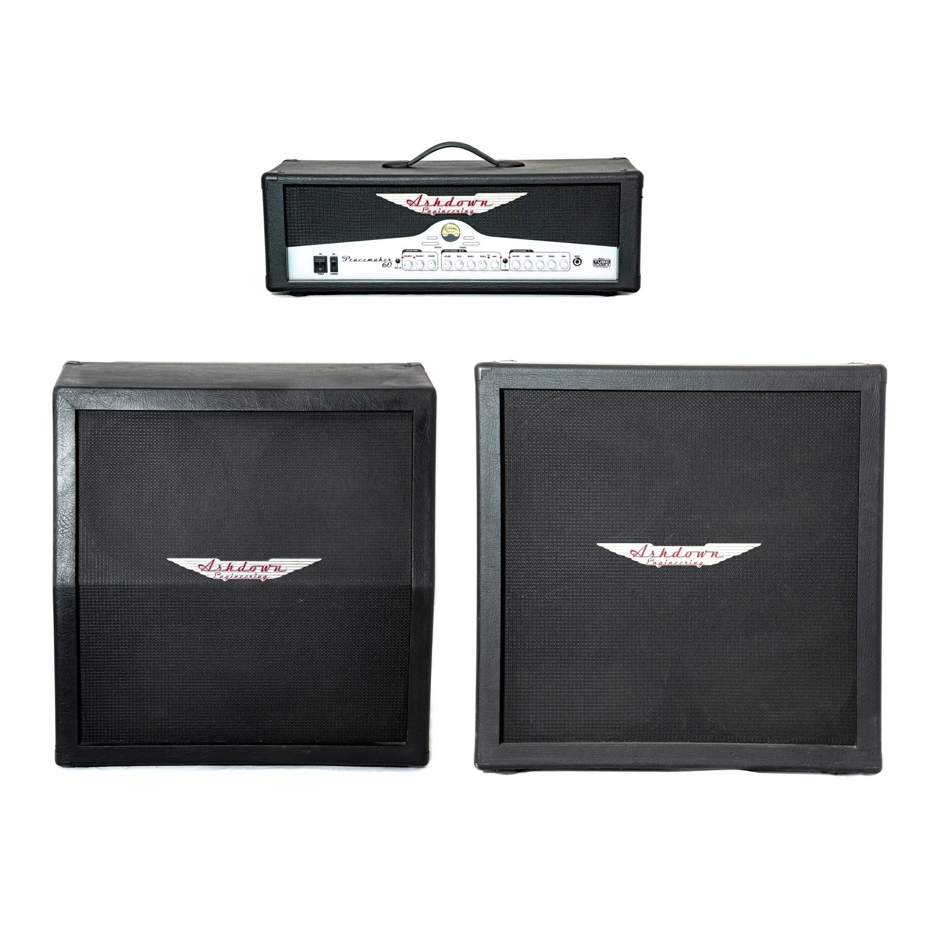 Ashdown - Peacemaker 60 topp och 2 st 4x12" lådor - Musik Utan Gränser 