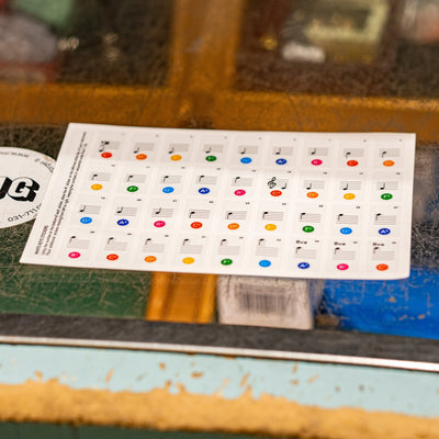 Musik Utan Gränser - Piano och keyboard stickers - Musik Utan Gränser 