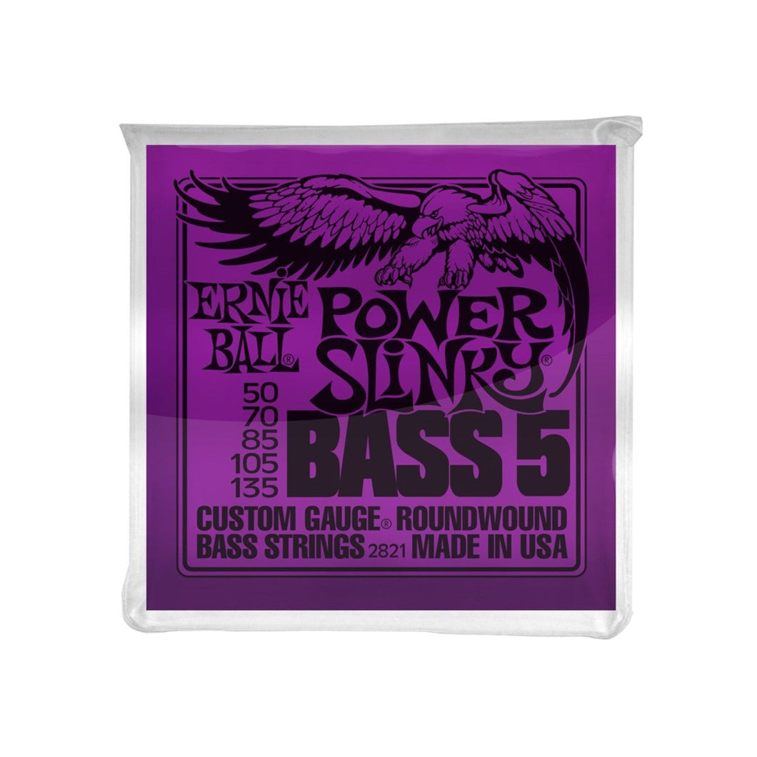 Power Slinky Bass Nickel Wound 2821 5-strängat - Musik Utan Gränser