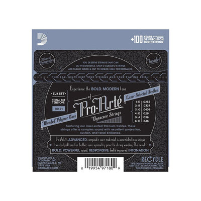 D'Addario - Pro Arté EJ46TT Dynacore - Musik Utan Gränser 