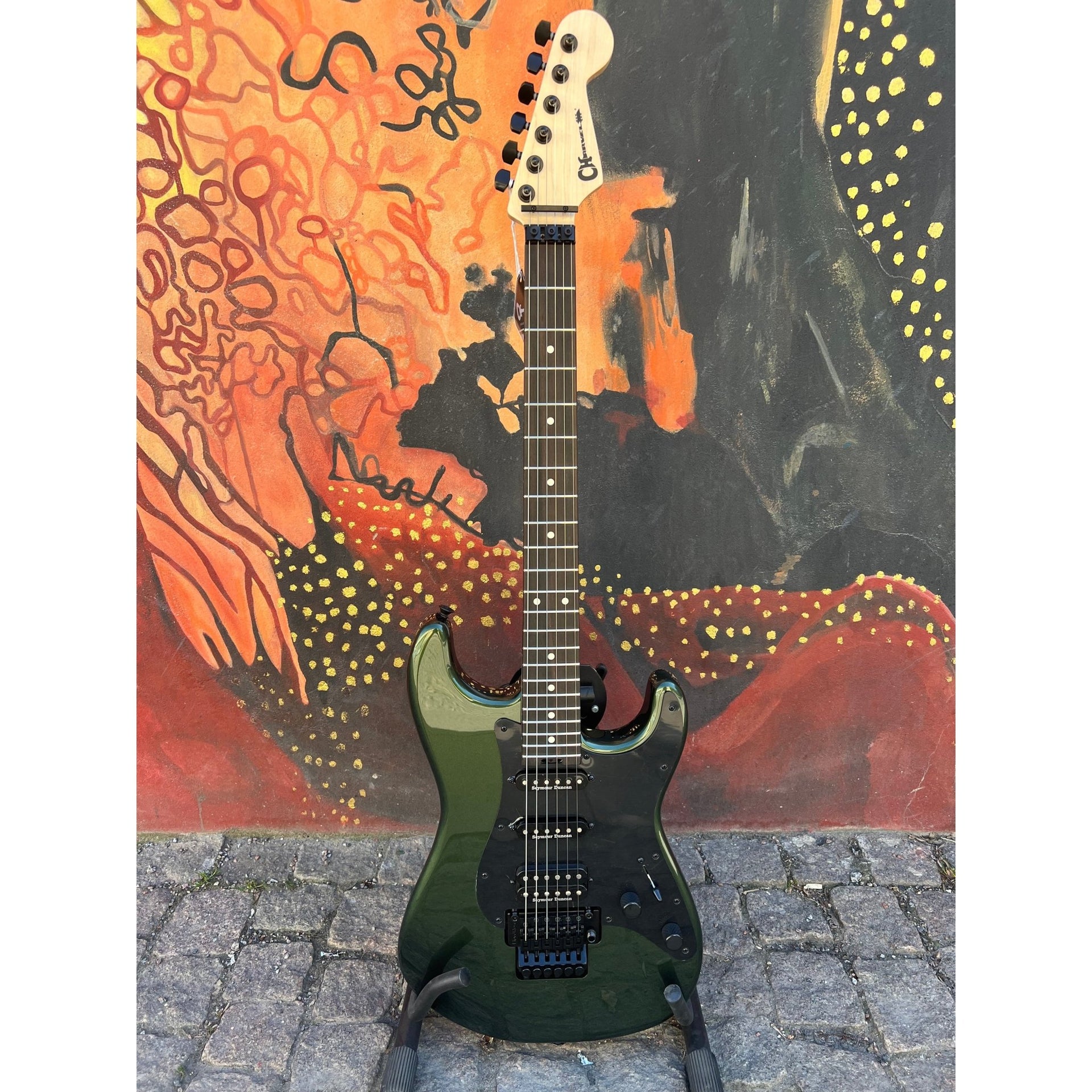 Charvel - Pro-Mod So-Cal Style 1 HSS FR E Ebony Fingerboard Lambo Green - Musik Utan Gränser 