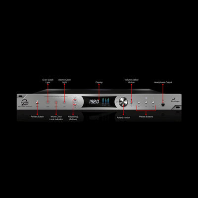 Antelope Audio - PURE 2 Mastering-grade 24-bit, 192 kHz AD/DA 2-channel converter and master clock - Musik Utan Gränser 