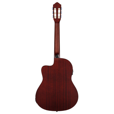 Ortega - RCE125MMSN med mik o bag, Thinline. Mahogany, Family Series. - Musik Utan Gränser 