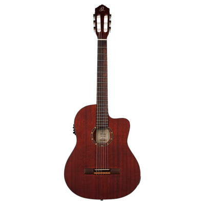 Ortega - RCE125MMSN med mik o bag, Thinline. Mahogany, Family Series. - Musik Utan Gränser 