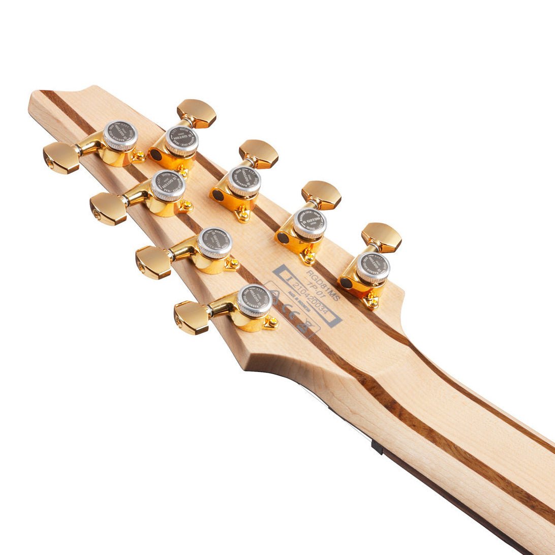 Ibanez - RGDMS8-CSM Classic Silver Metallic Multi-Scale - Musik Utan Gränser 