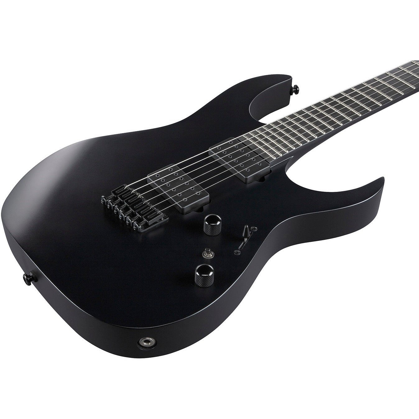 Ibanez - RGRTB621-BKF Black Flat RG Iron Label - Musik Utan Gränser 