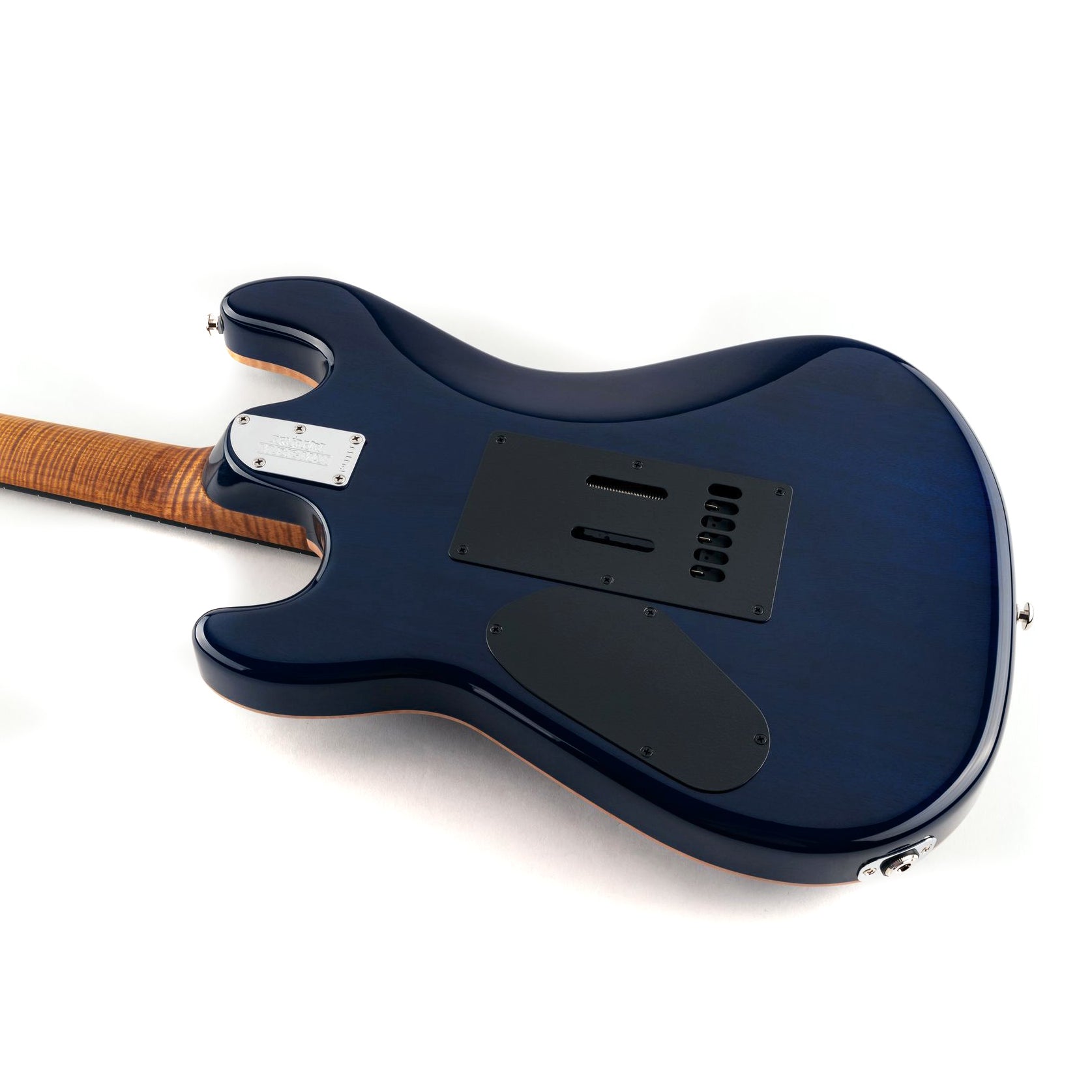 Ernie Ball Music Man - Sabre HH Deep Blue Burst - Musik Utan Gränser 