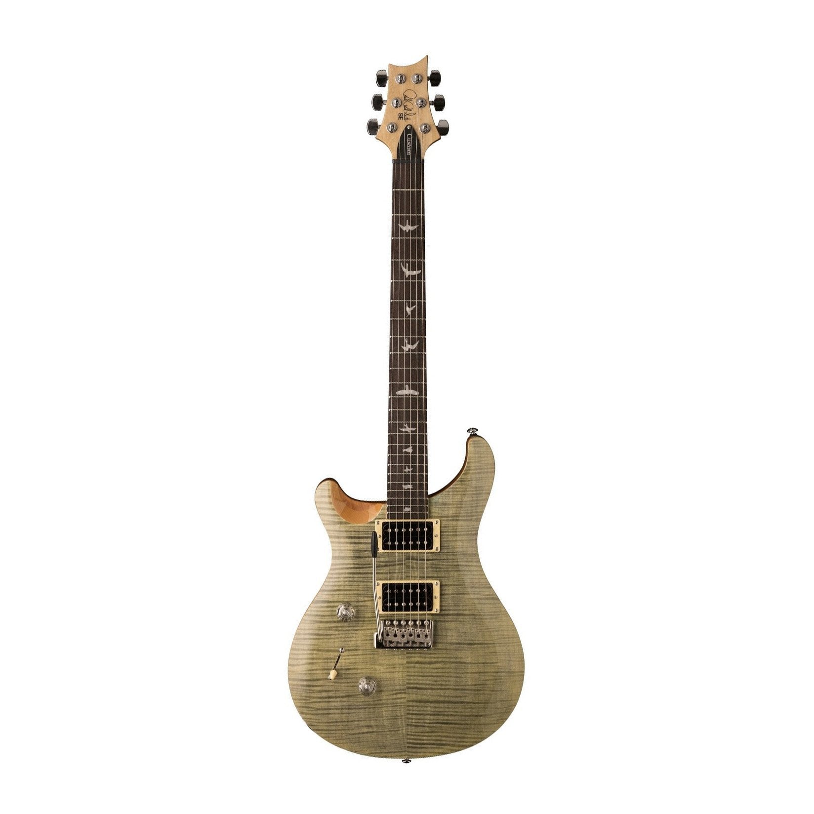 PRS - SE Custom 24 vänsterhänt Trampas Green - Musik Utan Gränser 