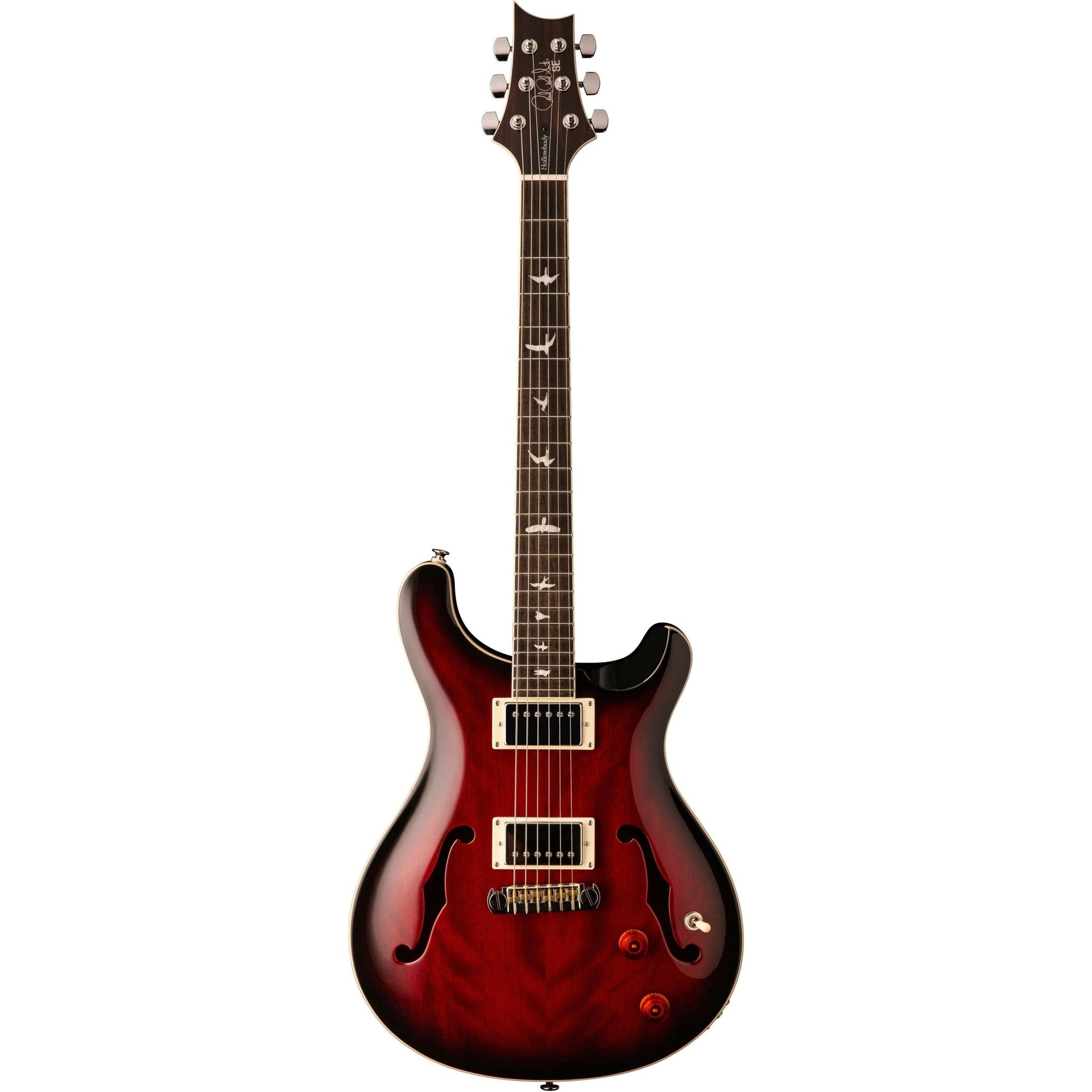 PRS - SE Hollowbody Standard Fire Red Burst - Musik Utan Gränser 