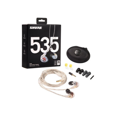 Shure - SE535 PRO Earphones EAC64 - Clear - Musik Utan Gränser 