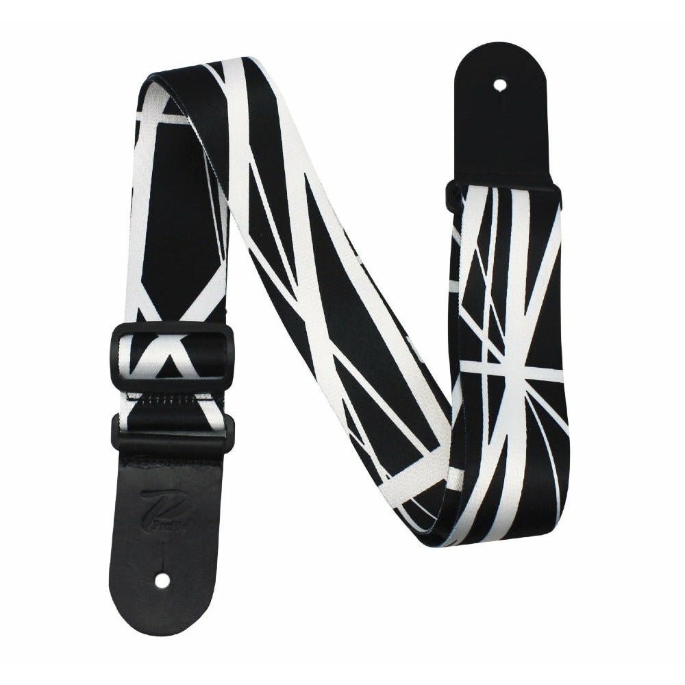 Profile - SH193 Axelband - Stripes Black - Musik Utan Gränser 