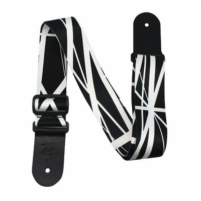 Profile - SH193 Axelband - Stripes Black - Musik Utan Gränser 