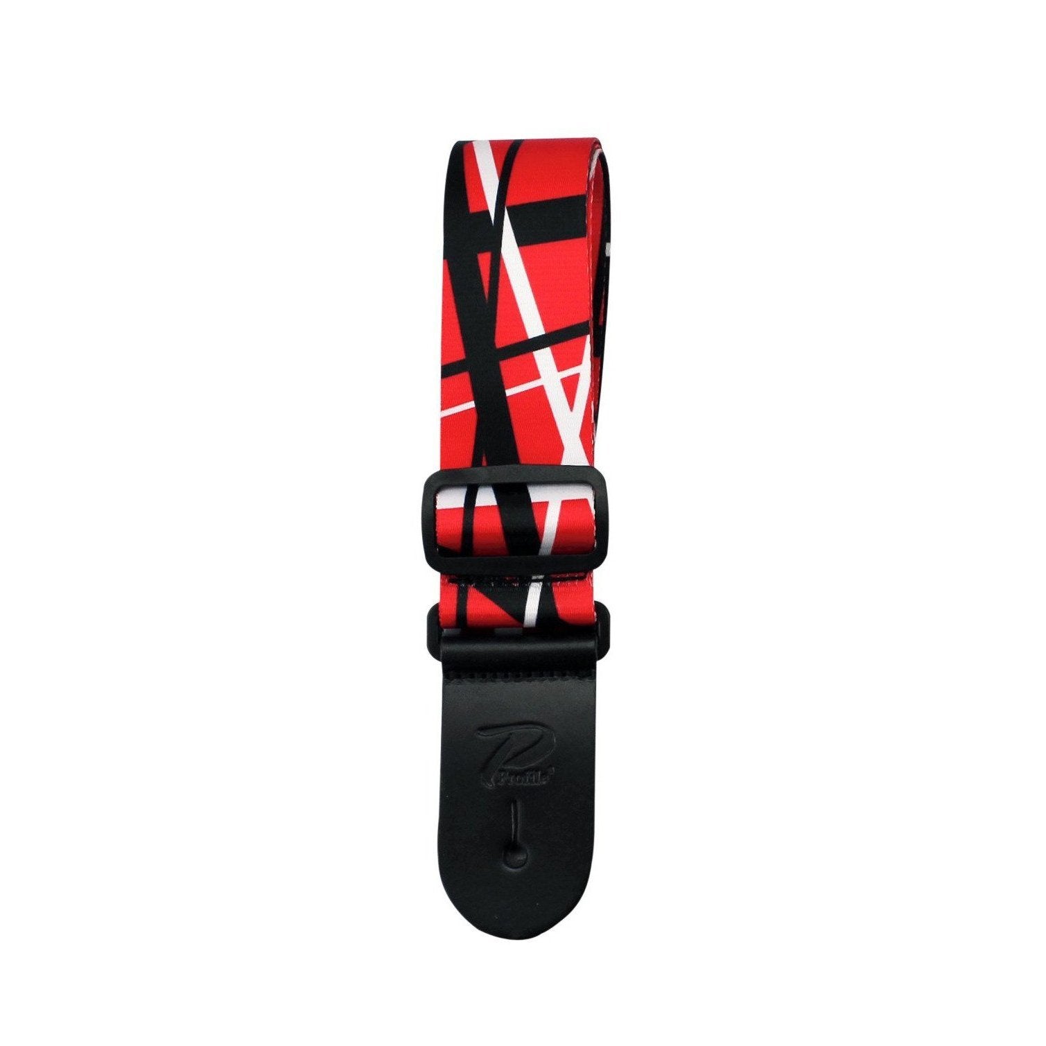 Profile - SH194 Poly Strap Stripes Red - Musik Utan Gränser 