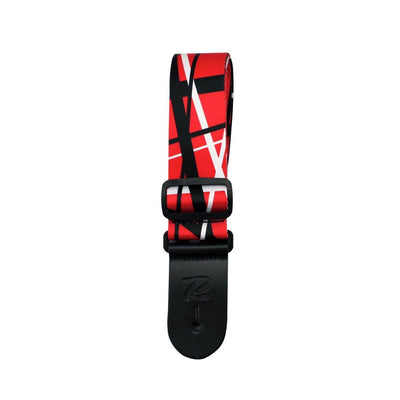 Profile - SH194 Poly Strap Stripes Red - Musik Utan Gränser 