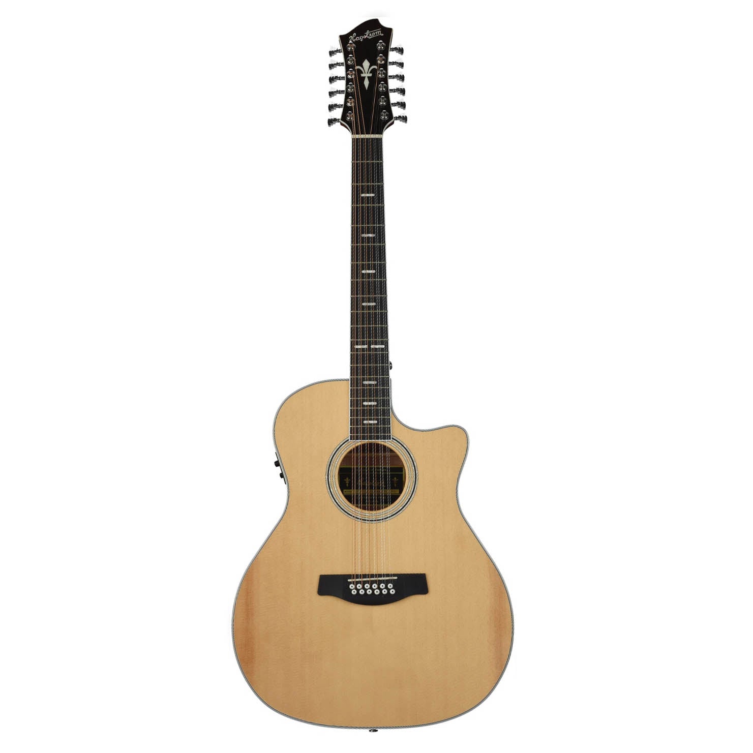 Hagström - Siljan II Grand Auditorium-CE 12 12-strängad - Musik Utan Gränser 