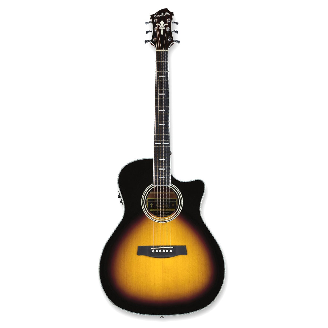 Hagström - Siljan II Grand Auditorium-CE Tobacco Sunburst - Musik Utan Gränser 