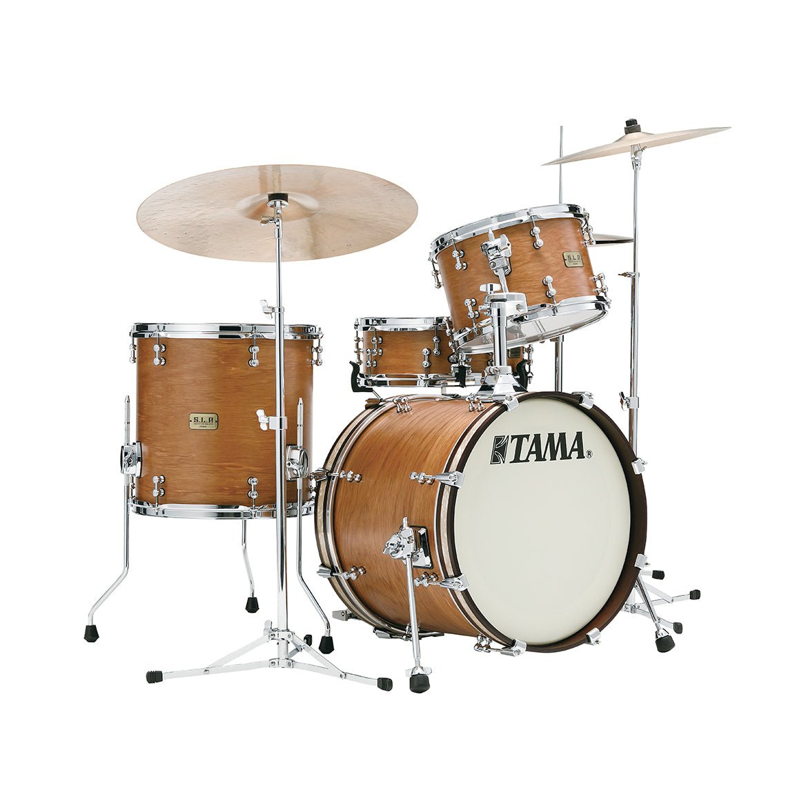 Tama - S.L.P. Drumkit New-Vintage Hickory LHK38CS-SVH - Musik Utan Gränser 