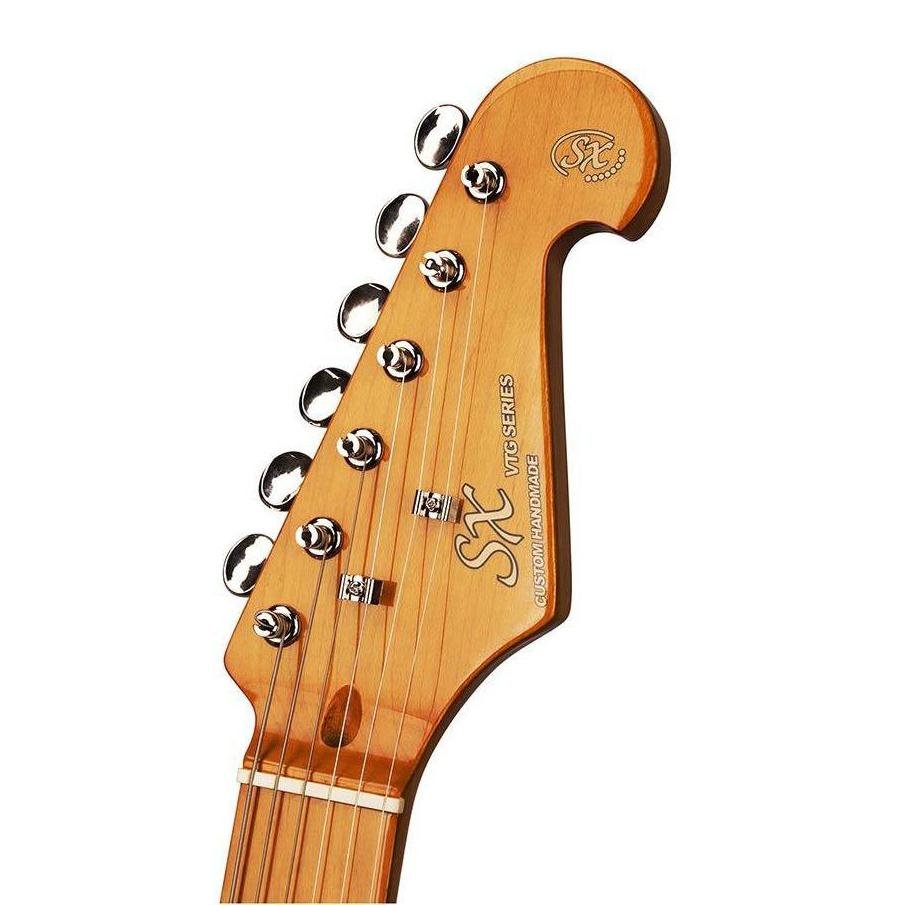 SX - SST57 Candy Apple Red Strat - Musik Utan Gränser 