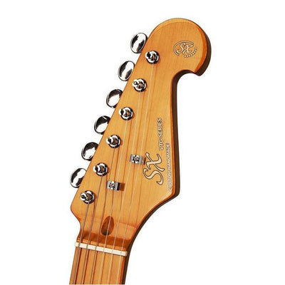 SX - SST57 Candy Apple Red Strat - Musik Utan Gränser 