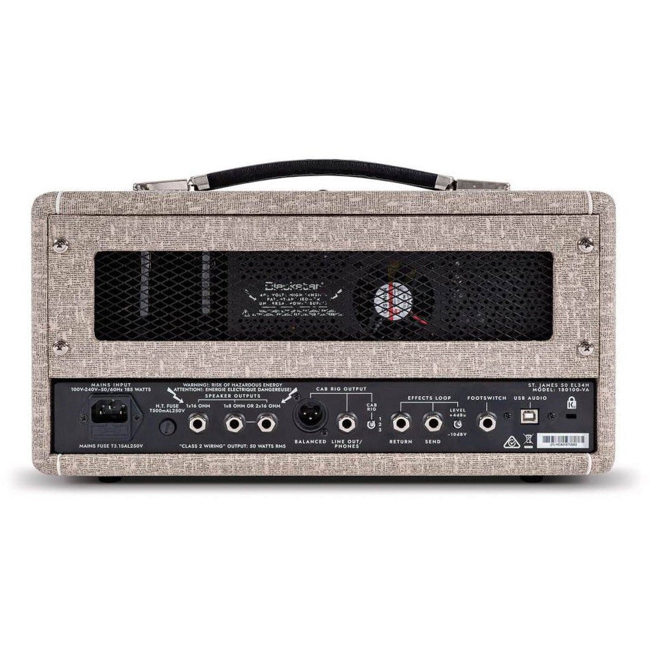Blackstar - St. James 50 EL34 Head 50W rörtopp - Musik Utan Gränser 