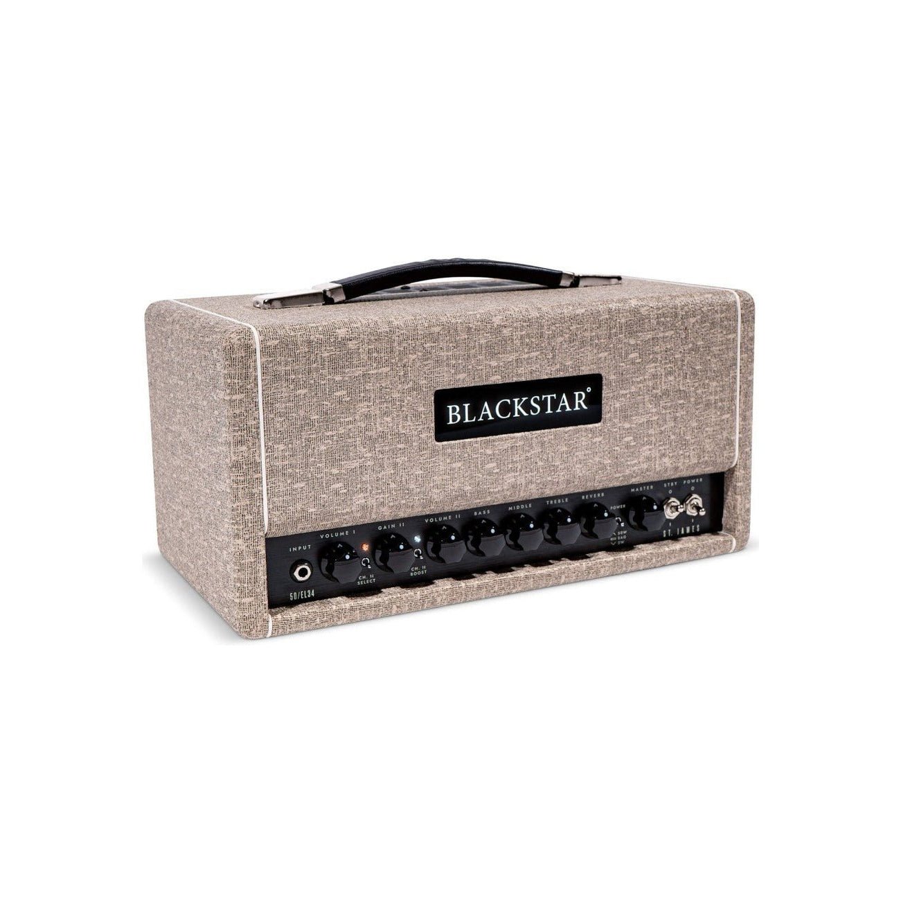 Blackstar - St. James 50 EL34 Head 50W rörtopp - Musik Utan Gränser 