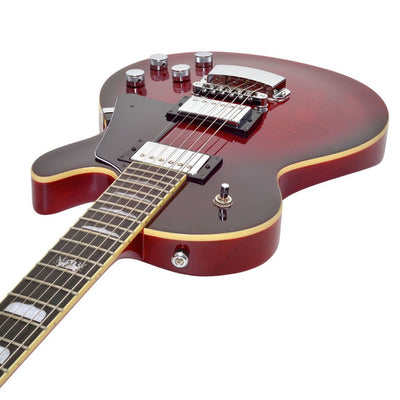 Hagström - Super Swede Mk3 Crimson Flame - Musik Utan Gränser 