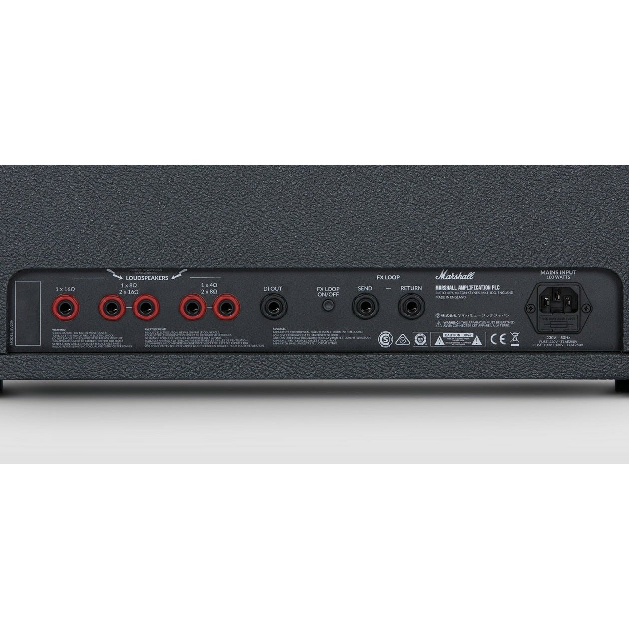 Marshall - SV20H + SV212 halvstack - Musik Utan Gränser 