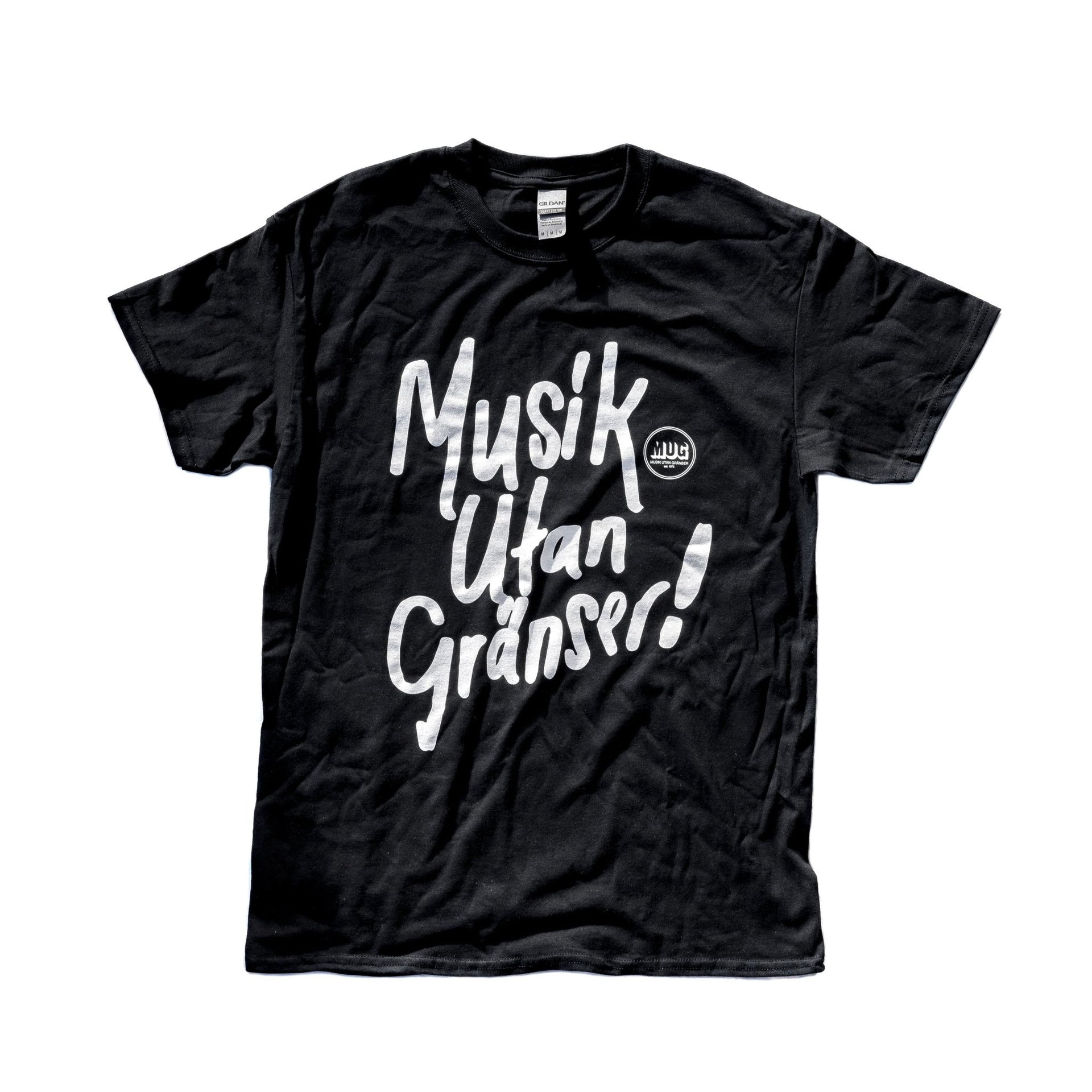 Musik Utan Gränser - T-shirt svart - Musik Utan Gränser 