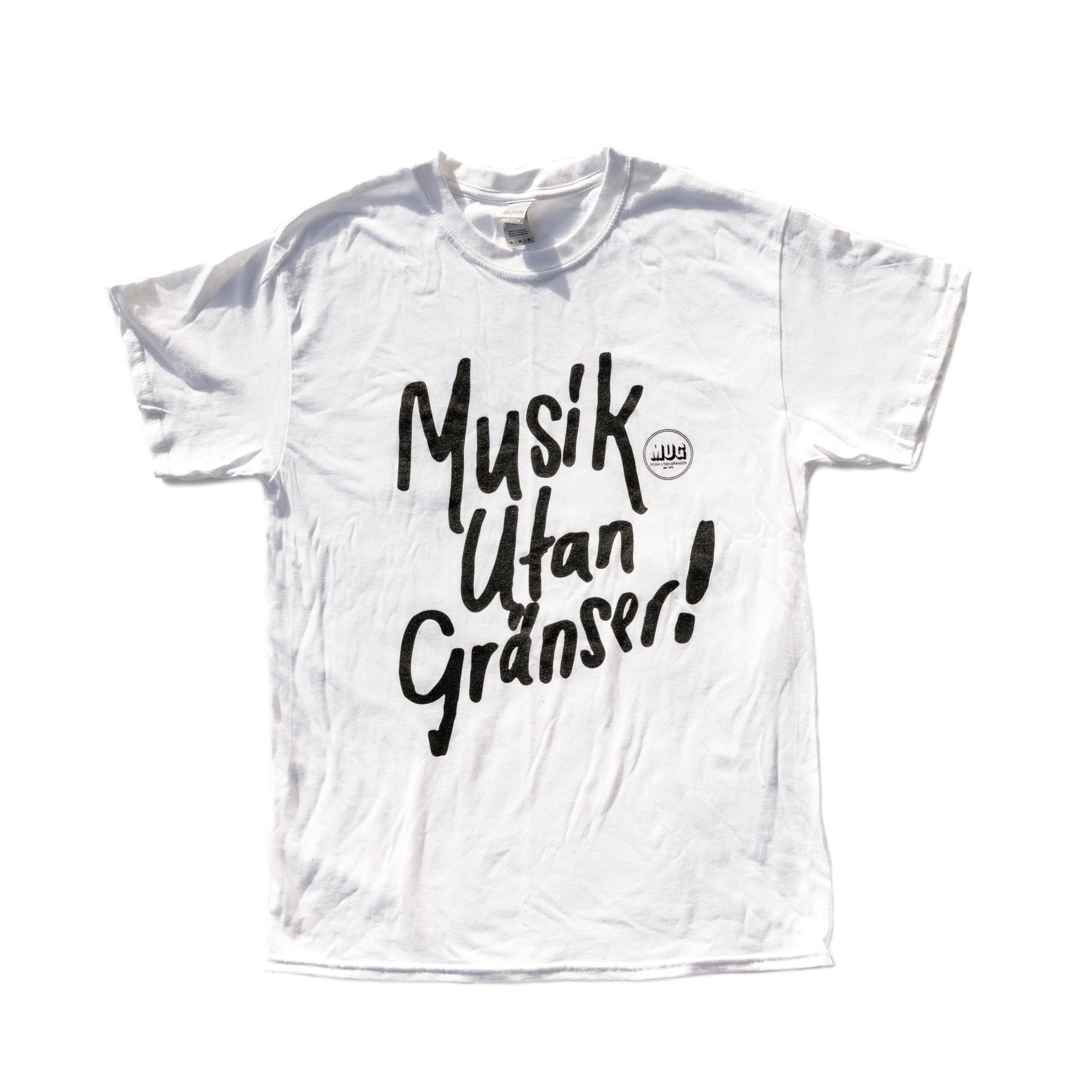 Musik Utan Gränser - T-shirt vit - Musik Utan Gränser 