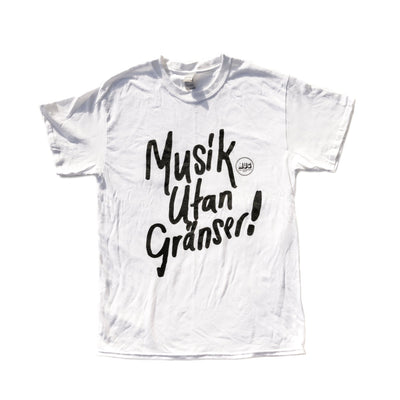 Musik Utan Gränser - T-shirt vit - Musik Utan Gränser 