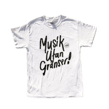 Ladda upp bild till gallerivisning, T-shirt vit - Musik Utan Gränser
