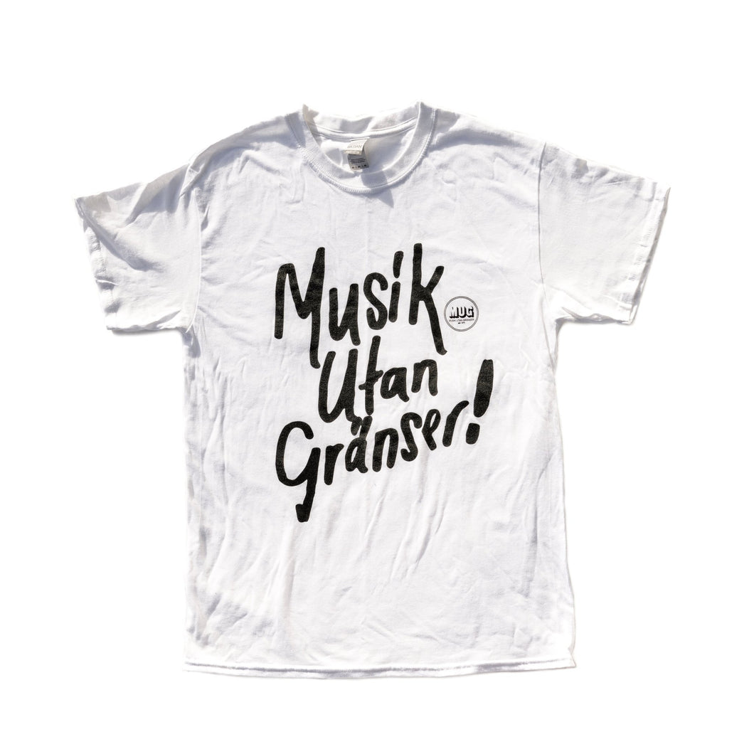T-shirt vit - Musik Utan Gränser