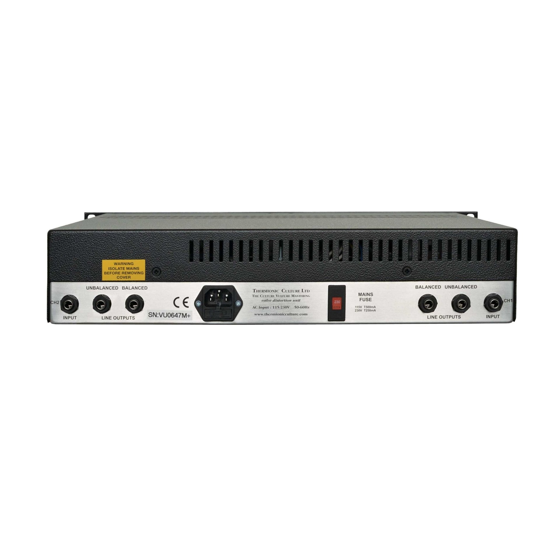 Thermionic Culture - The Phoenix Stereo Valve Compressor - Musik Utan Gränser 