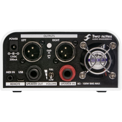 Two Notes - Torpedo Captor X 8 ohm - Musik Utan Gränser 