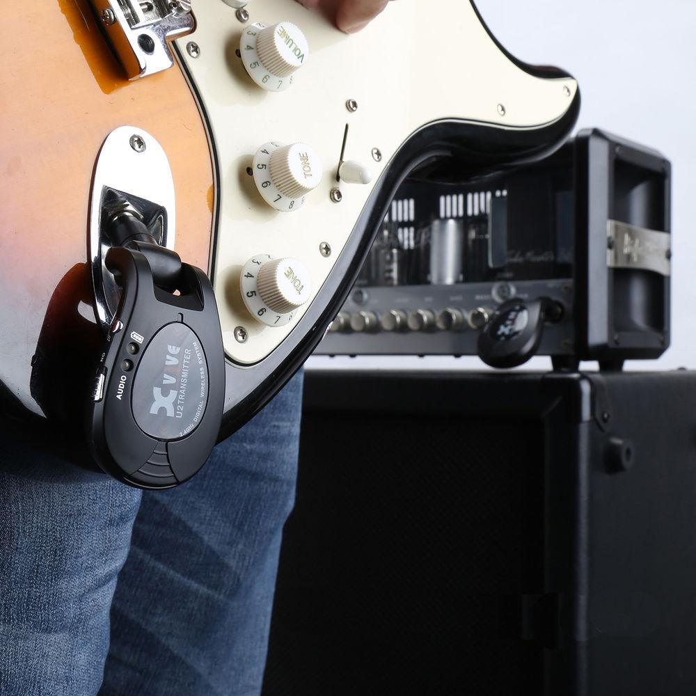 Xvive - U2 Wireless Guitar System Svart - Musik Utan Gränser 