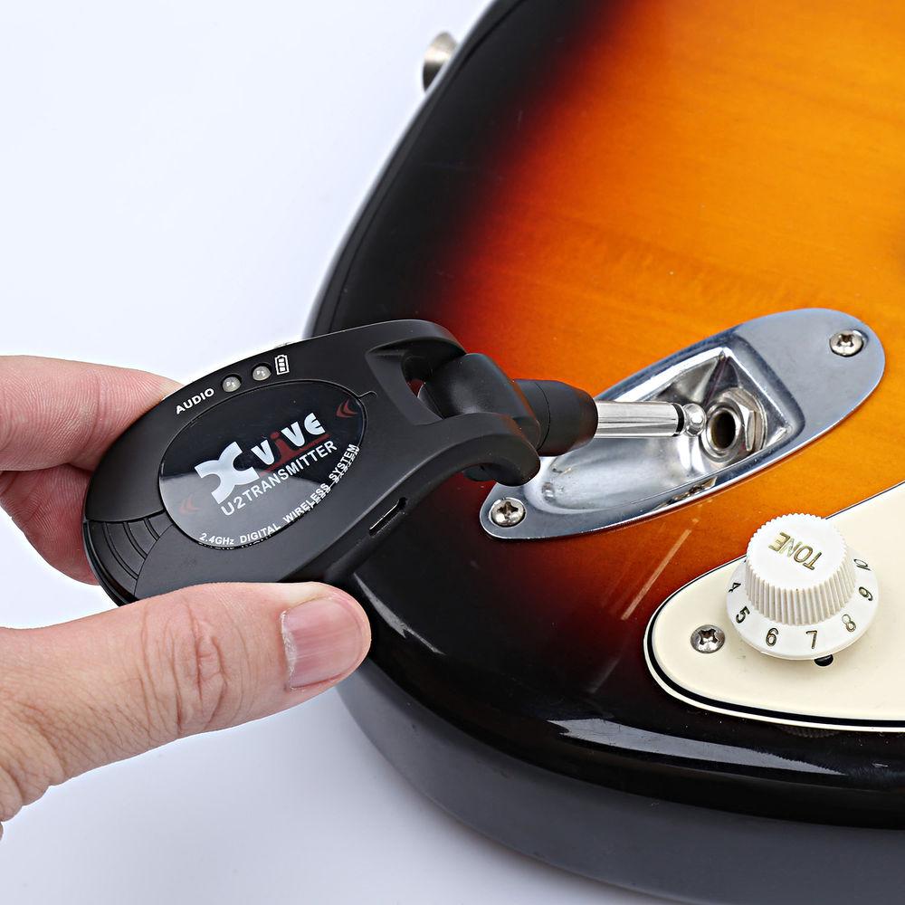 Xvive - U2 Wireless Guitar System Svart - Musik Utan Gränser 