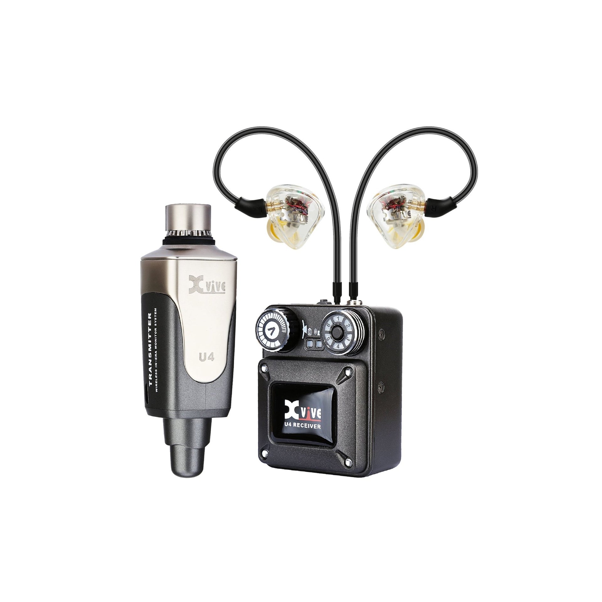 Xvive - U4T9 digitalt in-ear system - Musik Utan Gränser 