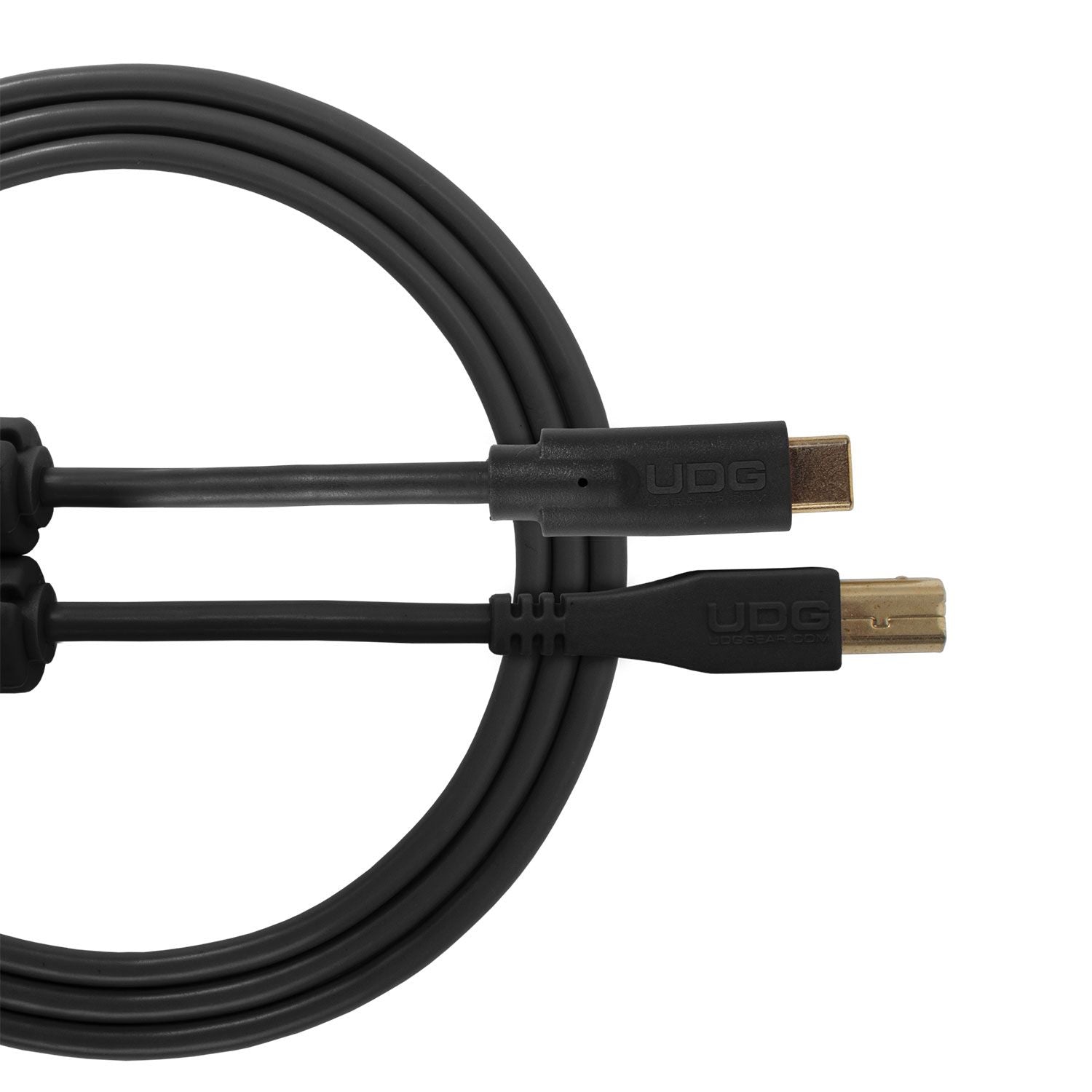 UDG Gear - Ultimate USB 2.0 C-B Svart Rak 1,5m - Musik Utan Gränser 