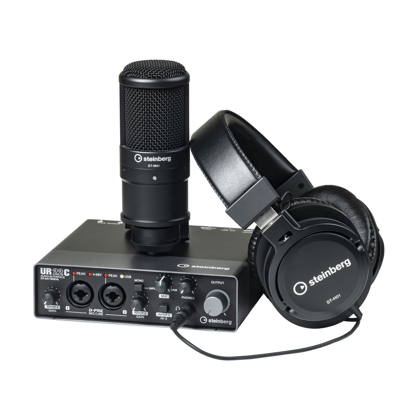 Steinberg - UR22C Recording Pack - Musik Utan Gränser 
