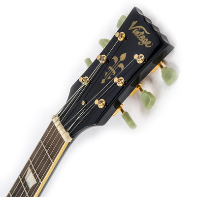 Vintage - V100BB Gloss Black - Musik Utan Gränser 