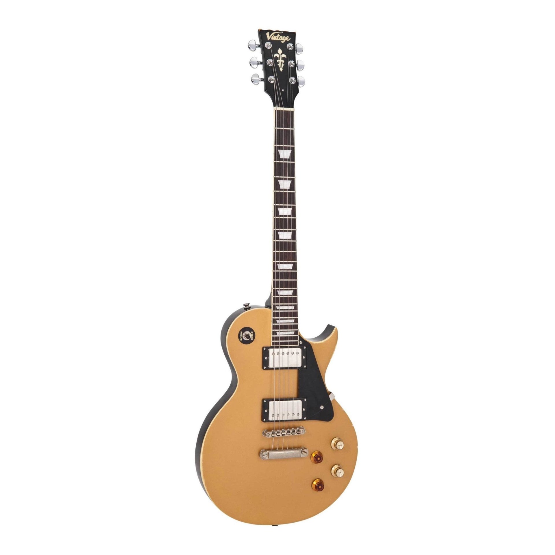 Vintage - V100MRJBM Gold Top - Musik Utan Gränser 