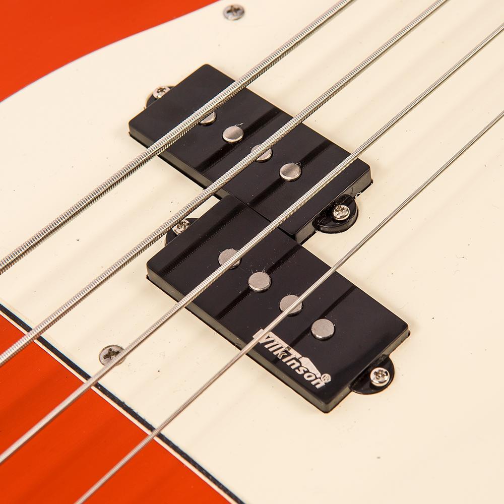 Vintage - V4 Bass Icon - Firenza Red - Musik Utan Gränser 