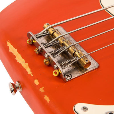 Vintage - V4 Bass Icon - Firenza Red - Musik Utan Gränser 