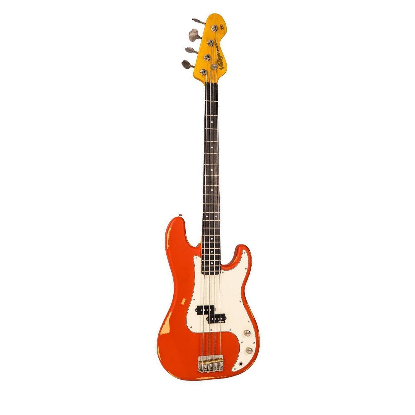 Vintage - V4 Bass Icon - Firenza Red - Musik Utan Gränser 