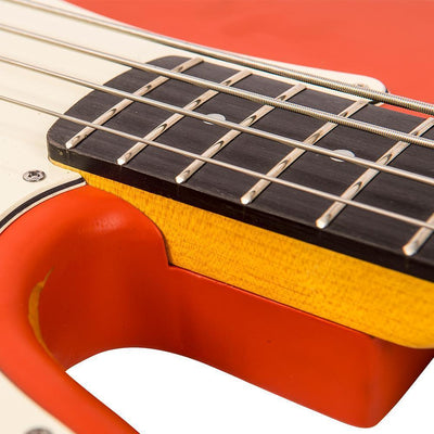 Vintage - V4 Bass Icon - Firenza Red - Musik Utan Gränser 