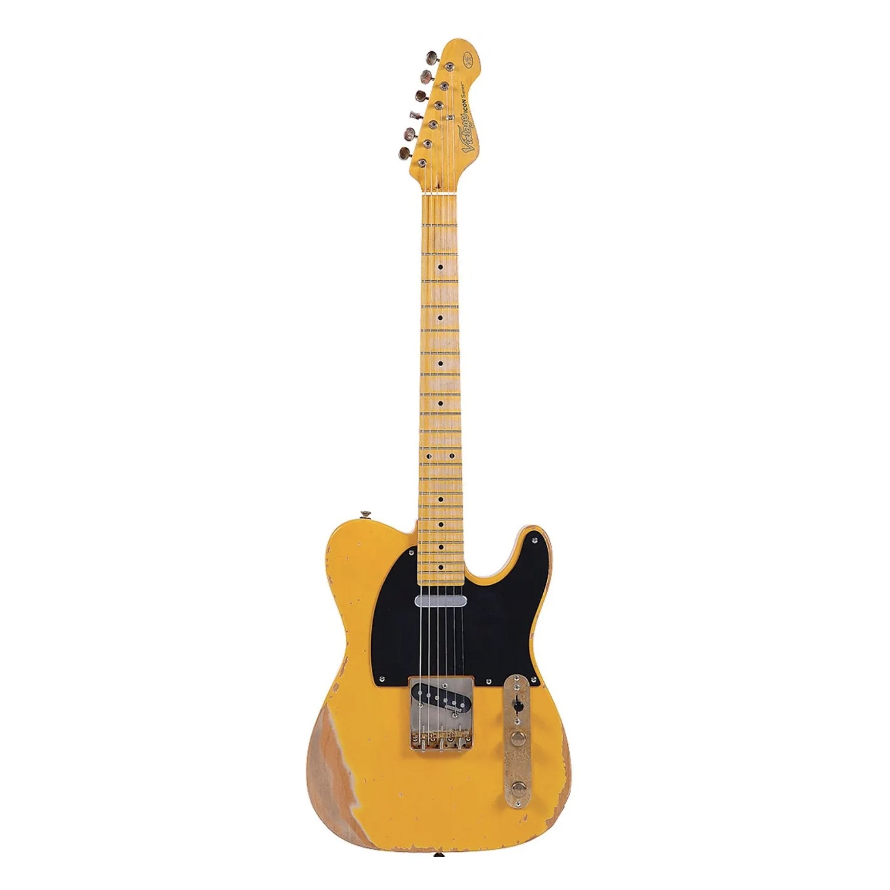 Vintage - V52MR Butterscotch Distressed - Musik Utan Gränser 